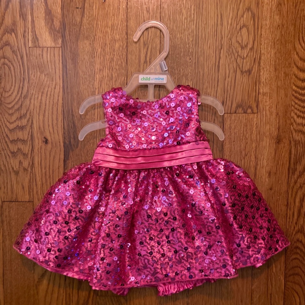 Hot Pink Sparklies Dress 💓